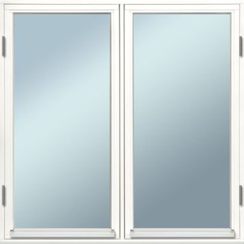 FÖNSTER SOLID ELEMENTS SIDOHÄNGT 12X12 2-LUFT 2-GLAS VITMÅLAT