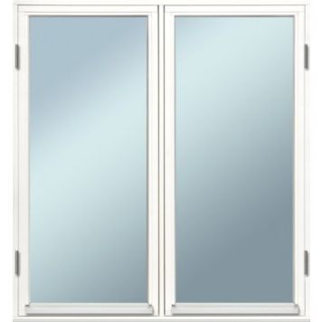 FÖNSTER SOLID ELEMENTS SIDOHÄNGT 12X13 2-LUFT 2-GLAS VITMÅLAT
