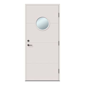 YTTERDÖRR SOLID ELEMENTS SÄLEN 10X21 HÖGER VIT