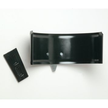 RÖRSVEP FÖR STENFASAD ICOPAL SVART Ø90MM STÅL