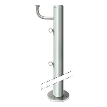 GOLVMONTERINGSKIT INKL RINGAR Ø42,4X950MM