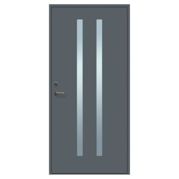 YTTERDÖRR SOLID ELEMENTS FUNKIS 10X21 HÖGER M4 ANTRACIT