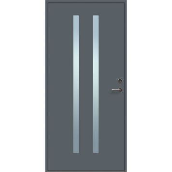 YTTERDÖRR SOLID ELEMENTS FUNKIS 10X21 VÄNSTER M4 ANTRACIT