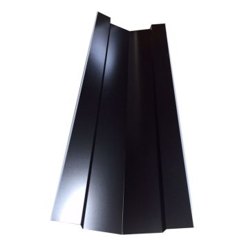 VINKELRÄNNA FÖRSÄNKT SVART L:2000MM