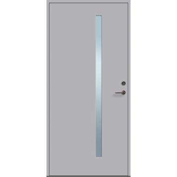 YTTERDÖRR SOLID ELEMENTS FUNKIS 10X21 VÄNSTER M1 LJUSGRÅ