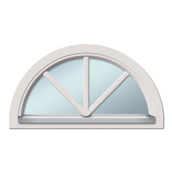 SPRÖJS SOLID ELEMENTS TILL HALV RUNT FÖNSTER M6
