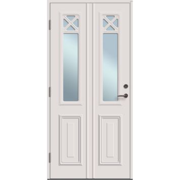 YTTERDÖRR SOLID ELEMENTS CLASSIC VÄRMLAND 10X21 VÄNSTER M1 VIT