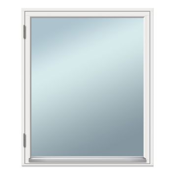 FÖNSTER SOLID ELEMENTS SIDOHÄNGT 10X12 2-GLAS VITMÅLAT