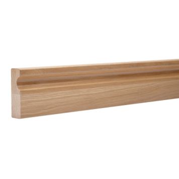 HANDLEDARE EK MATTLACKAD 100X30X2300MM