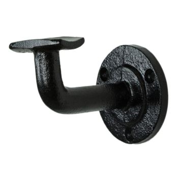 LEDSTÅNGSKROK SVART METALL 2ST/FRP