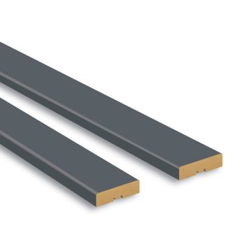 TÄCKLIST SOLID ELEMENTS ANTRACIT 2ST PER PAKET 12X42X2200MM