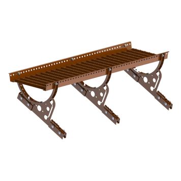 GÅNGBRYGGA CWL FÖR FALS- & KLICKTAK RÖD 1,2M