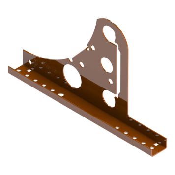 NOCKRÄCKE CWL FÖR PROFILERAD & TPR TAKPLÅT RÖD 1M