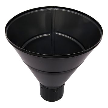 VATTENKUPA ICOPAL SVART Ø90MM STÅL