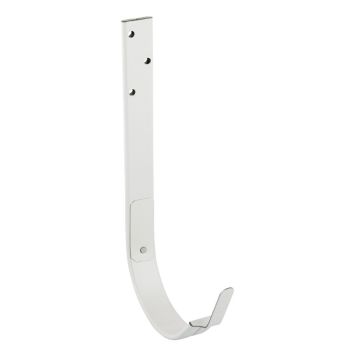 RÄNNKROK M. KLAMMER ICOPAL VIT Ø100X210MM STÅL