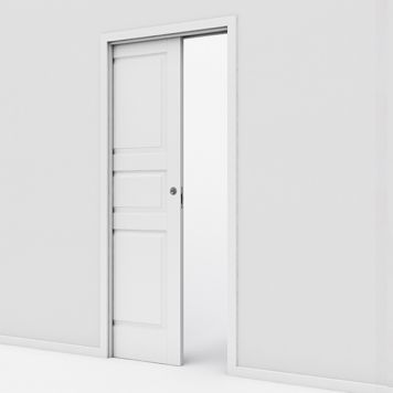 SKJUTDÖRR INFÄLLD FINLAND M10X21 MED INBYGGNADSKARM