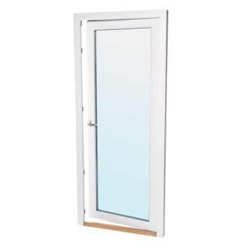ALTANDÖRR 3-GLAS HELGLASAD PVC 10X21 VÄNSTER