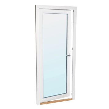 ALTANDÖRR 3-GLAS HELGLASAD PVC 10X21 HÖGER