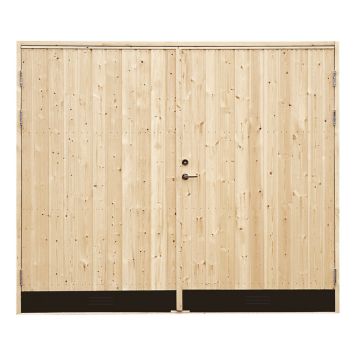 GARAGEPORT VIBOSTUGAN TÄT 10° 25X21 MED KARM