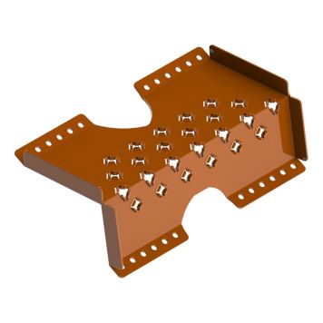 TAKSTEG CWL FÖR PROFILERAD TAKPLÅT RÖD 15ST