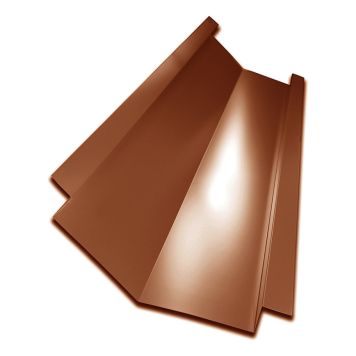 VINKELRÄNNA ARECO KNÄCKT TEGELRÖD 2000MM