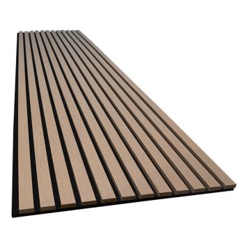 AKUSTIKPANEL FIBROTECH UNIKA 35 22X600X2440MM LJUS EK 