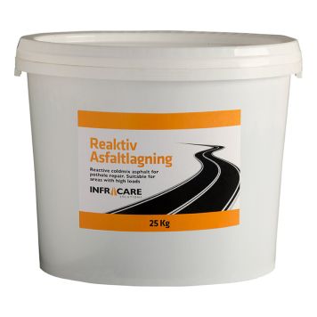 ASFALTLAGNING INFRACARE REAKTIV STARK 25KG  