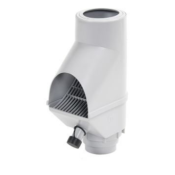 LÖVAVSKILJARE MR FLOWOUT VIT PLAST 70-100 MM