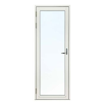 ALTANDÖRR SVENSKA FÖNSTER HÖGER 3-GLAS HÄRDAT STABIL 8X21 VIT