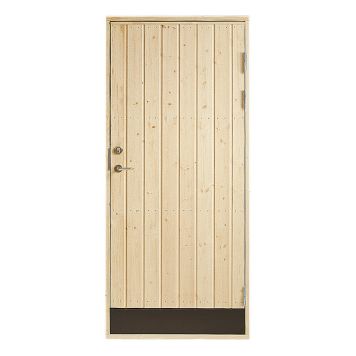 VARMFÖRRÅDSDÖRR VIBOSTUGAN 9X21 HÖGER RAK PANEL 18° 