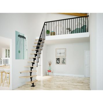 LOFTTRAPPA DOLLE DALLAS ONEBOX SVART