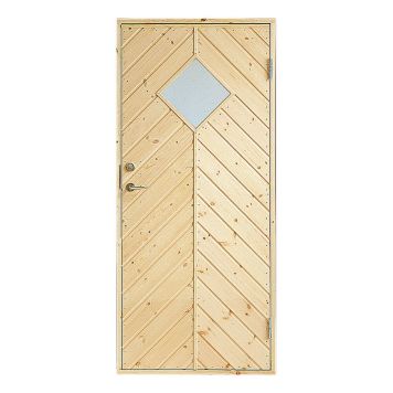 KALLFÖRRÅDSDÖRR JABO 8X19 VÄNSTER FISKBENSPANEL 10°