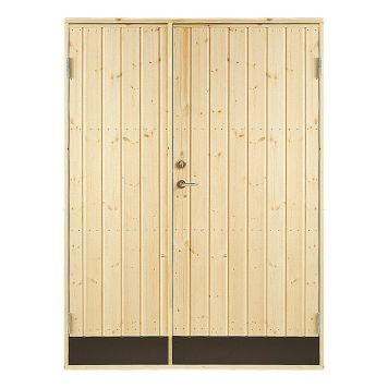 DUBBELDÖRR JABO 15,3X19 RAK PANEL 18°