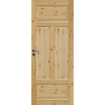 INNERDÖRR SOLID ELEMENTS FURU OBEHANDLAD 4-SPEGLAR 8X21