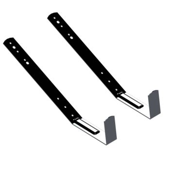 GLIDSKYDD CWL FÖR STEGE SVART 2ST