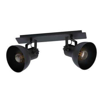 VÄGGLAMPA EGLO BARNSTAPLE SVART