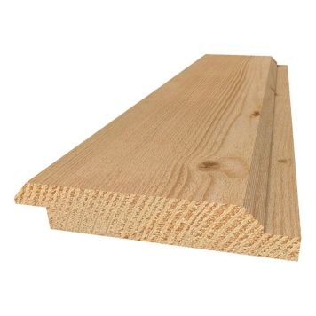 YTTERPANEL MOELVEN BAS DUBBELFAS 22X120X3000 MM