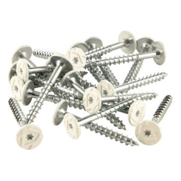 MONTAGESKRUV FIBROTECH TX25 5X45MM VIT 100ST/FRP
