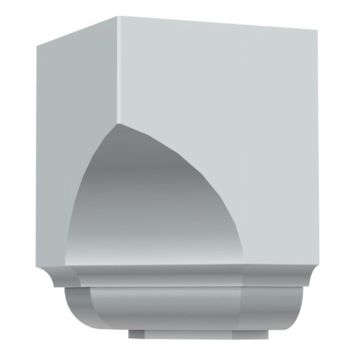 TAKKLOSS MOELVEN INNERHÖRN 70MM FURU VIT 4 ST