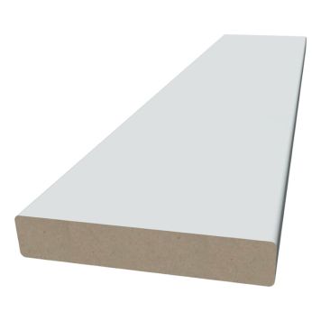 DÖRROMFATTNING MOELVEN FB VIT MDF 16X85X2440MM