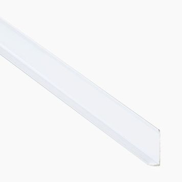 L-PROFIL BRED, VIT LACKERAD 2400 MM