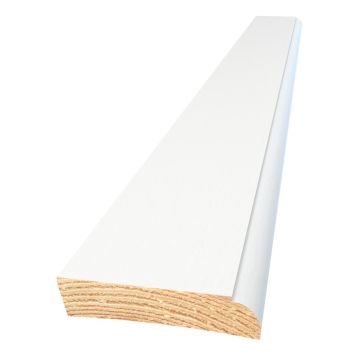 SOCKEL MOELVEN STINA ALLMOGE FURU VITMÅLAD 15X69X3300MM