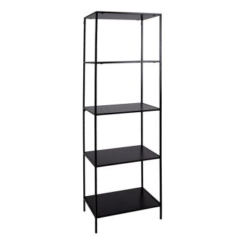 HYLLA LILA SVART 51X36X170CM