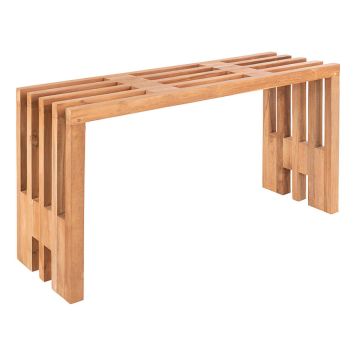 BÄNK HOUSE NORDIC ELLA TEAK 90X49X30CM BRUN