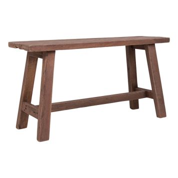 BÄNK HOUSE NORDIC EMMA TEAK 90X45X25CM BRUN