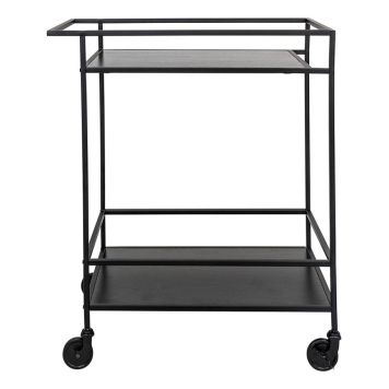 SERVERINGSVAGN LILA SVART