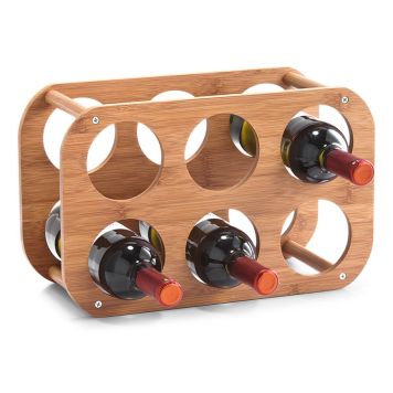 VINSTÄLL ZELLER BAMBU 6 FLASKOR 38X24X16 CM