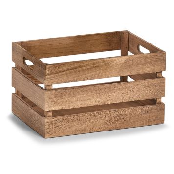 FÖRVARINGSLÅDA ZELLER VINTAGE TRÄ 35X25X20,5 CM