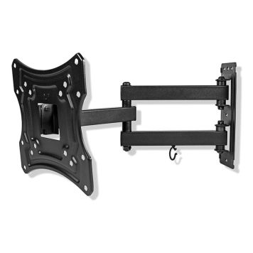 VÄGGFÄSTE NEDIS SVÄNGBART 23-55" 30KG SVART 