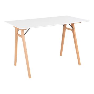 SKRIVBORD ALIX VIT/NATUR